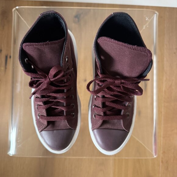 Converse Chuck Taylor All Star High Move “Diamond Metal” Black Currant – Size 5 - Picture 6 of 12